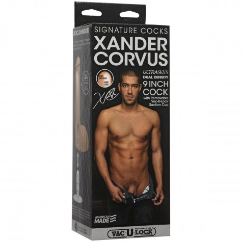 Телесный фаллоимитатор Xander Corvus 9" ULTRASKYN Cock - 22,9 см.